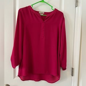Van Heusen Pink Blouse
